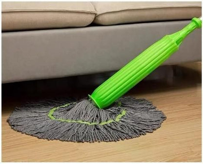 Self-Twisting Water Rotating Mop — 360° Spin, Hands-Free Wring