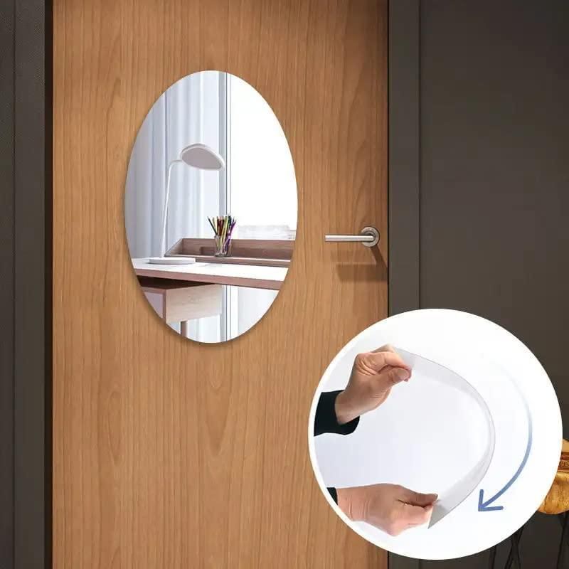 Combo: Oval & Square Shape Mirror (Pack of 2)