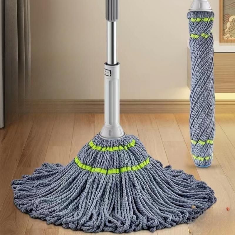 Self-Twisting Water Rotating Mop — 360° Spin, Hands-Free Wring