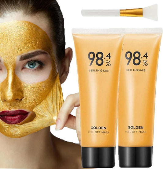 98.4% Gold Peel Off Mask (Pack of 2)