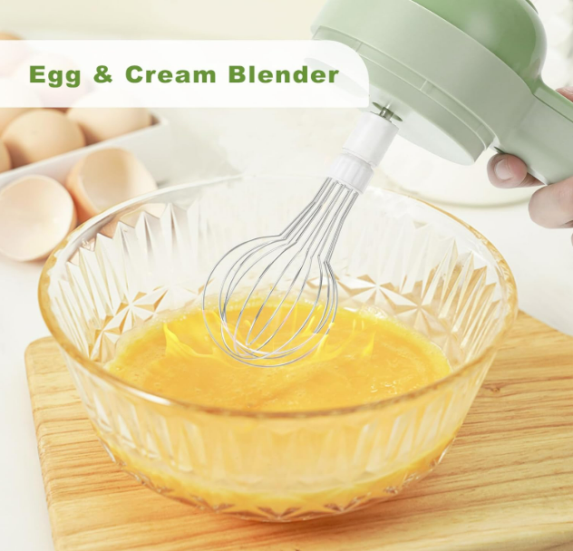 4 in 1 Portable Electric Vegetable Cutter Set